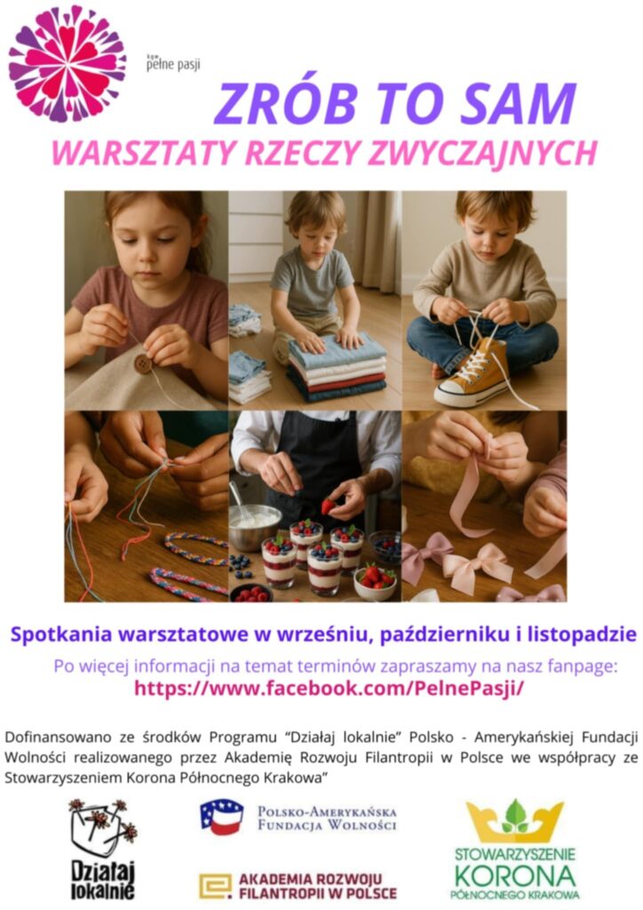 Projekt wzmacnia samodzielność, poczucie własnej wartości oraz koordynację ruchową dzieci